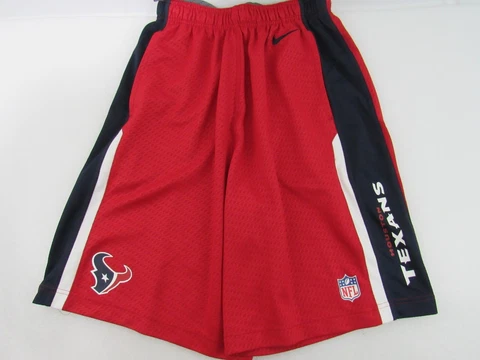 Houston Texans NFL Nike Dri Fit Men's M Knit Fly Red Athletic On Field Shorts Cover