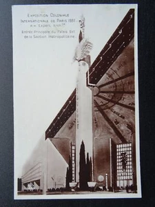 France Paris EXPOSITION COLONIALE R.H. Expert Arch c1931 Postcard - Picture 1 of 2