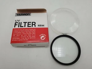 Nos Original Tamron 62 mm Einschrauben UV-Dunst Schutz Kamera Objektivfilter mit Etui - Bild 1 von 6