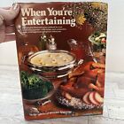 When You're Entertaining By Sphere Mag Editors / Paul Kovi 1974 Vintage Cookbook
