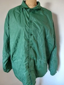 Chaqueta cortavientos Fishs Eddy South Hampton forrada con botones talla XLarge verde - Imagen 1 de 6