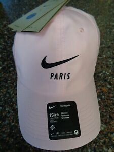 Nike Heritage86 Paris Saint-Germain Hat Strapback Pink NWT DH2393-658 Soccer Cap