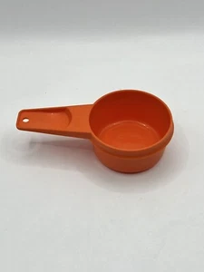 Tupperware 1/3 Measuring Cup REPLACEMENT Harvest Orange 765-5 Vintage Retro MCM - Imagen 1 de 9