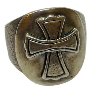 Silpada Sterling 925 Silver Affirmation Cross Ring Sz 9 R2938 - Picture 1 of 8