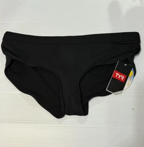 TYR Women's Standard Zola Hipkini Swim Bikini Bottom Black M/8 - Picture 1 of 6