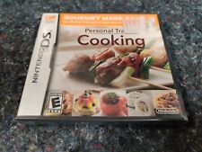 Personal Trainer: Cooking Nintendo DS, 2008 Gourmet Made Easy Brand New Sealed🌹