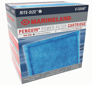 Marineland Rite-Size Cartridge C, 6-Pack Free Shipping BIO-WHELL 200B 350B