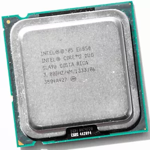 Intel Core 2 Duo E6850 SLA9U LGA775 3GHz 1333FSB Dual Core Processor Conroe 65nm - Picture 1 of 3