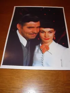 1939 Clark Gable Vivien Leigh Vom Winde verweht 11x14 Foto - Bild 1 von 1