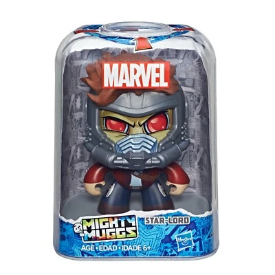 Figura de acción Marvel Mighty Muggs Star-Lord No.14 ¡3 caras diferentes! 2017 Foto 1 de 4
