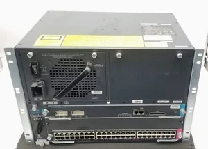 CISCO CATALYST 4500 WS-C4500 WS-X4548-GB-RJ45 WS-X4013+ - Picture 1 of 9