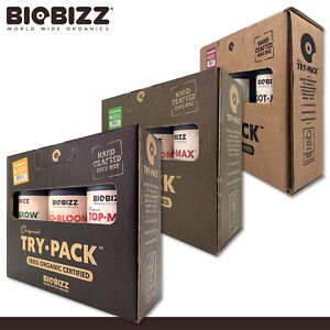 Biobizz Trypack Indoor, Extérieur Ou Stimulant au Choix Par 3x 250ml