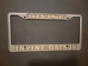 IRVINE DATSUN Kennzeichenrahmen - Bild 1 von 1