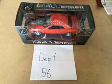 HIGHWAY 61* DODGE CHALLENGER CONCEPT CAR--HEMI 6.1 - ORANGE-1/18 SCALE
