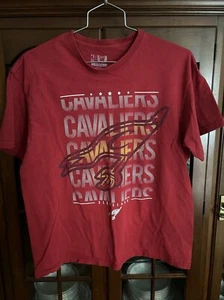 Cleveland Cavs Cavaliers Shirt Mens XL Wine Red Yellow NBA Licensed Playoffs - Picture 1 of 3