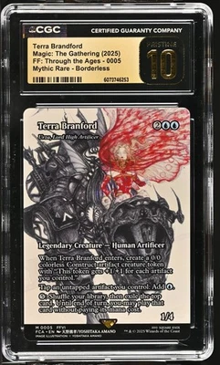 URZA, LORD HIGH ARTIFICER Final Fantasy Terra Branford CGC Pristine 10 MTG - Image 1 of 2