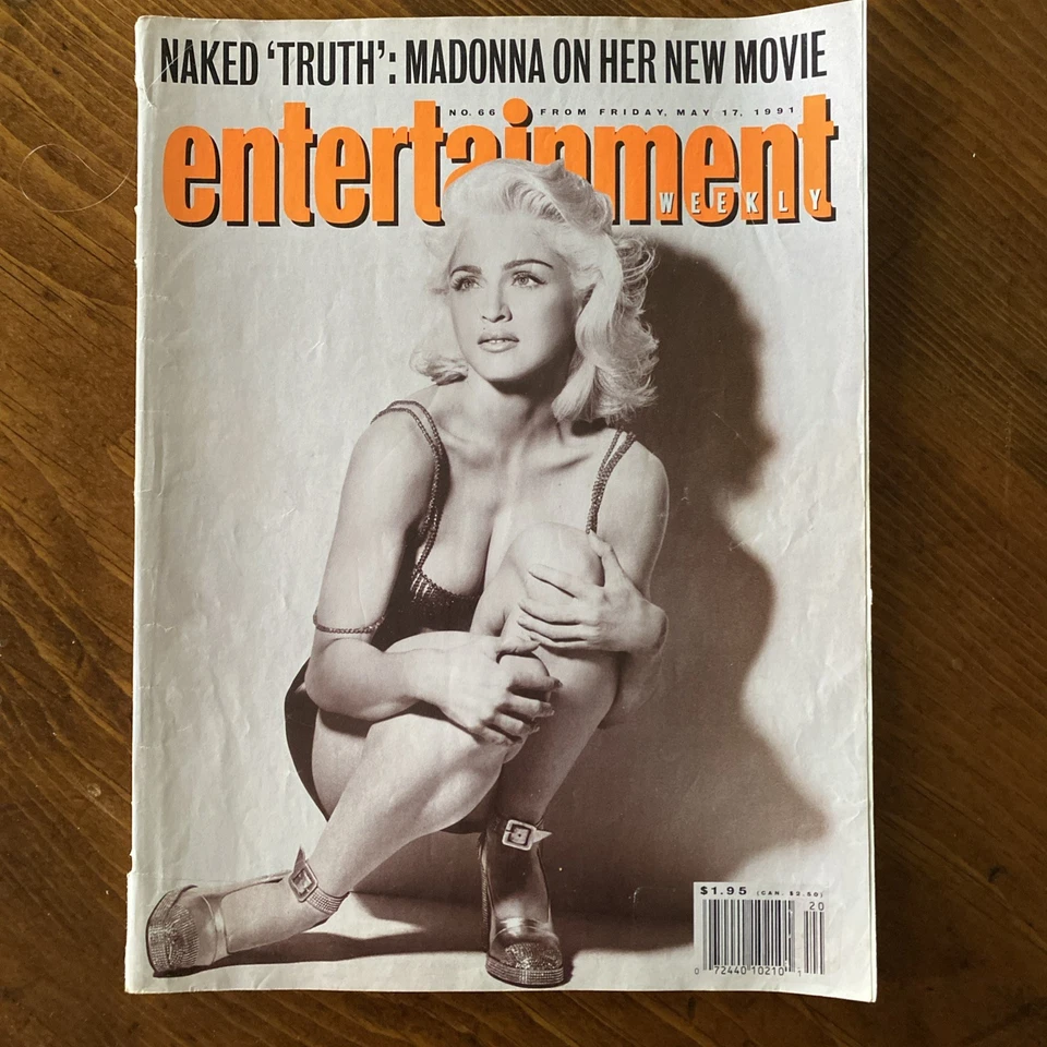 Entertainment Weekly – May 17, 1991 – Madonna Cover – Truth or Dare – Very Good - Image 1 of 2