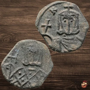 Byzantine Empire coin - Follis - Leo V (813-820) SYRACUSE mint (Sear 1637) @V545 - Foto 1 di 8