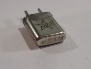 Scanner Crystal - 460.3250 MHz - 10.8 iF - .039 Pins - Shepherd - HC-25/U - Picture 1 of 1