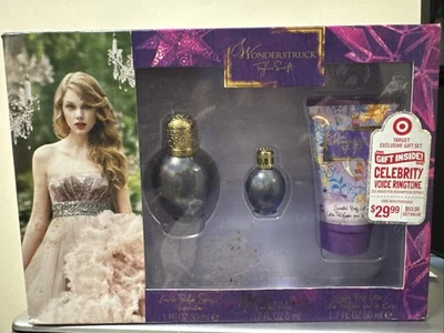 Conjunto Wonderstruck de Taylor Swift para mujer EDP + EDP + BL (1,0 oz + 0,17 + 1,7) Nuevo Foto 1 de 4