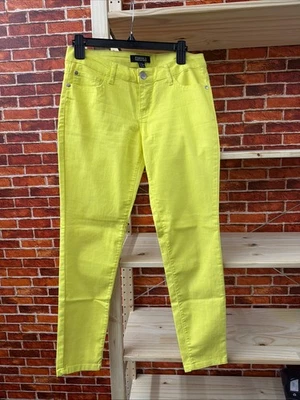 Mujer Amarillo Neón Premium Denim Forever 21 Talla US 27 Foto 1 de 2
