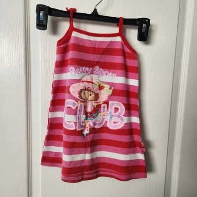 2005 strawberry shortcake tank top shirt size 4/5 girls in great condition - Image 1 of 4