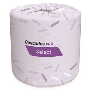 Cascades PRO B031 4" x 3.25" Select Standard Bath Tissue - White (48/CT) New - Picture 1 of 4
