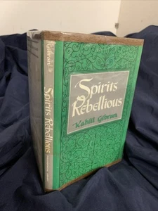 Spirits Rebellious by Khalil Gibran 1st Ed HCDJ Beirut Lebanon Religion Protest - Picture 1 of 9