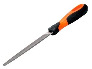 Bahco - 1-110-08-2-2 ERGO™ Handled Tapered Edge Flat Second Cut File 200mm (8in) - Picture 1 of 1