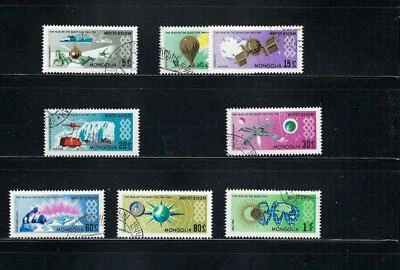 SPACE RESEACH.-  MONGOLIA  (8)     - Image 1 of 2