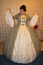 Barock Kostüm, Rokoko Kleid , Südstaatenkleid- Ballkleid Gr.34-52 lieferbar !