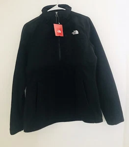 The North Face Damen 200 WT Tundra 1/4-Reißverschluss Pullover Fleecejacke schwarz S 129 $ - Bild 1 von 7