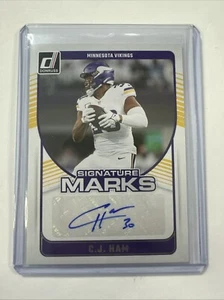 CJ Ham 2024 Panini Donruss Signature Marks Auto #SMA-CHA - Picture 1 of 7