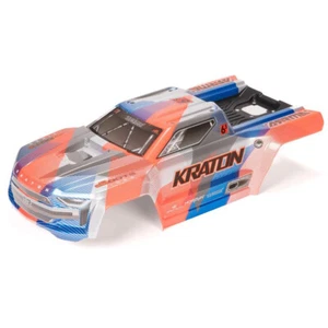 ARRMA ARA-1517 1/8 Painted Body w/ Decals Blue/Orange for Kraton 6S BLX V6 - Picture 1 of 1