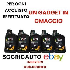 5 Litri Olio Motore Petronas Selenia WR Forward 0W30 MOPAR FIAT 955535-DS1 C2 - Foto 1 di 13