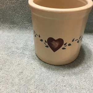 Robinson Ransbottom Barattolo Alto 2 Qt. Vintage dipinto a mano - Foto 1 di 6