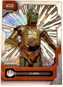 C-3PO Hyperspace 2024 Topps Star Wars High Tek #17 - Picture 1 of 2