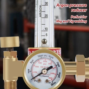 HTP Argon CO2 Mig Tig Flow Meter 0-4000 PSI Precise Gas Welding Regulator♜ - Picture 1 of 12