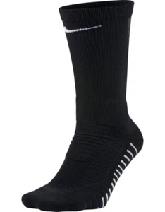 Nike Dri Fit Vapor Youth Football Socks Size 3Y - 5Y Black Cushioned Crew Socks - Picture 1 of 1