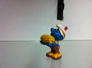 Puffo con Pannocchia 20197 Applause Schleich Peyo made in Portugal anno 1984 - Imagen 1 de 1