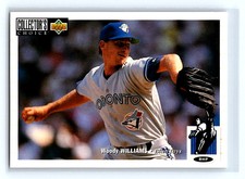 1994 Upper Deck Collectors Choice Woody Williams Toronto Blue Jays #300