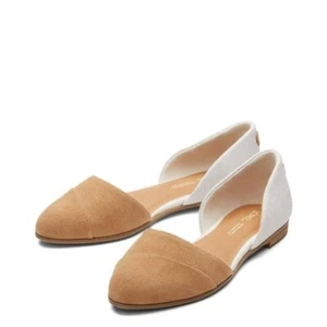 Toms Jutti D'orsay Damen-Loafer Slipper spitz zulaufend Schuhe flache Schuhe Größe 6 - Bild 1 von 12