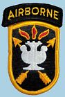 US ARMY JOHN F KENNEDY SPECIAL WARFARE CENTER W/ AIRBORNE TAB PATCH SET - USGI!