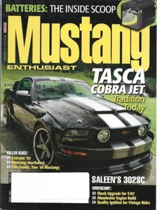 MUSTANG ENTHUSIAST 2009 FEB - TASCA COBRA JET, XTREME '95, SALEEN 302SC - Imagen 1 de 1