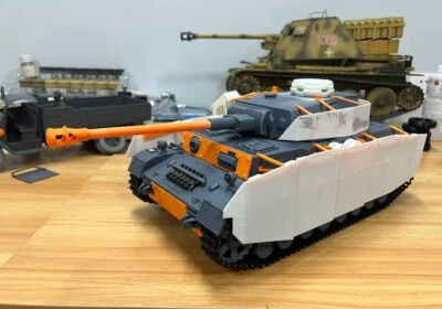 1/16 3d printed RC tank German Pz.kpfw. Ⅳ AUSF G （Modified parts） - Image 1 of 4