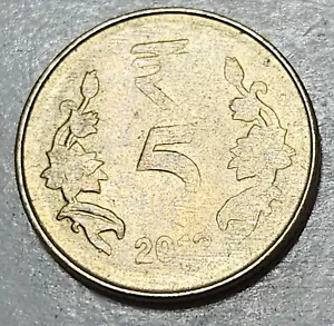 INDIA ๐ฎ๐ณ FIVE (5) RUPEES COIN 2012 - Picture 1 of 2