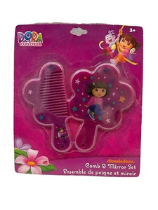 Dora The Explorer Nickelodeon set pettine e specchio - Foto 1 di 2