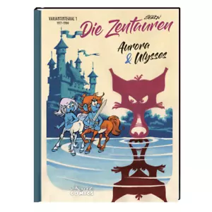 DIE ZENTAUREN Aurora+Ulysses 1+2 VZA +signed Artprints PIERRE SERON Minimenschen - Bild 1 von 8