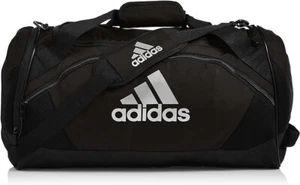 Brand New adidas Team Issue 2 Medium Duffel Bag Black/Silver - Picture 1 of 1