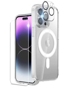 KFK 3 in 1 für iPhone 14 Pro Max Hülle, kompatibel mit MagSafe [nicht vergilbt... - Bild 1 von 6